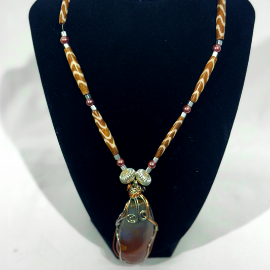 DESERT JASPER PENDENT