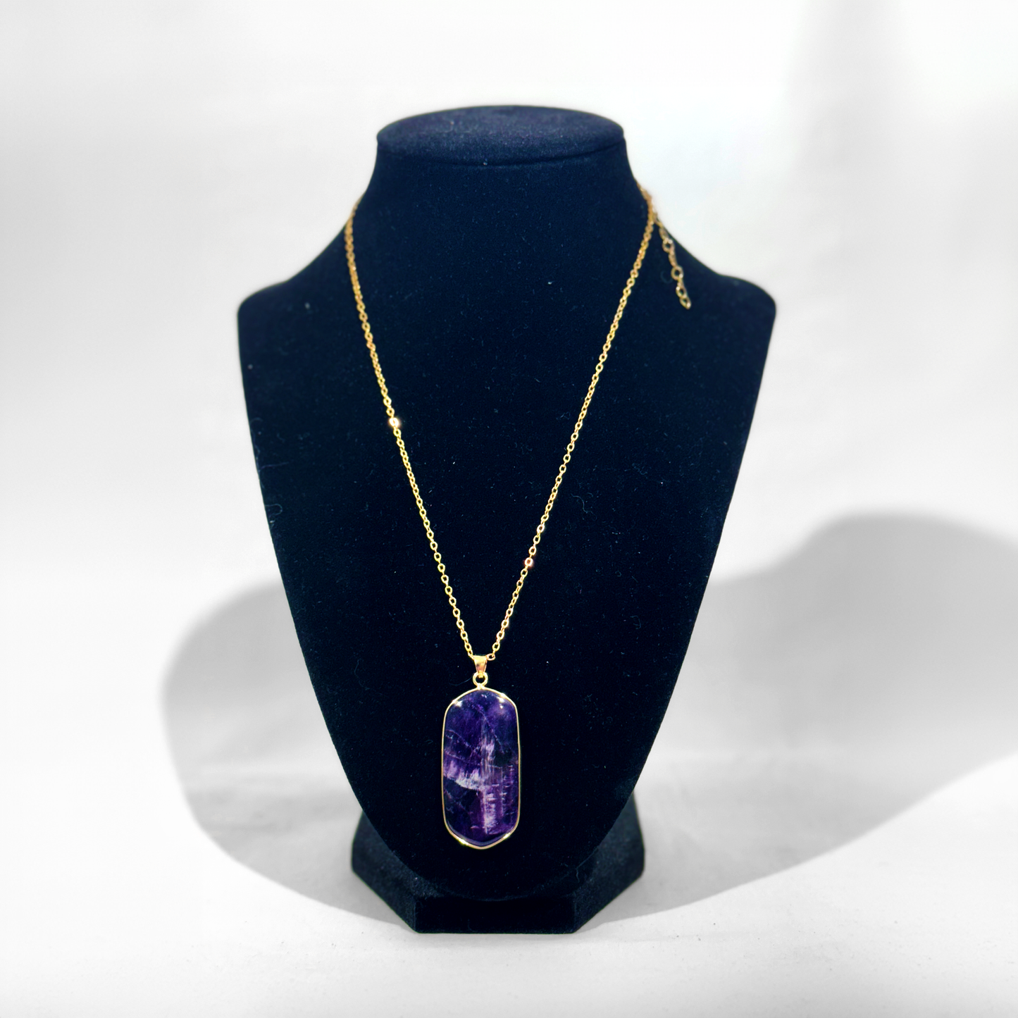 PURPLE AMETHYST NECKLACE