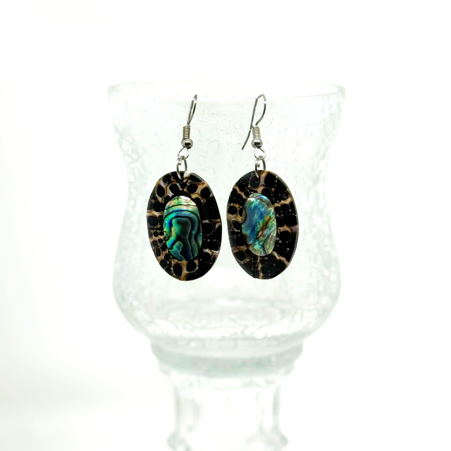 ABALONE SHELL  EARRINGS