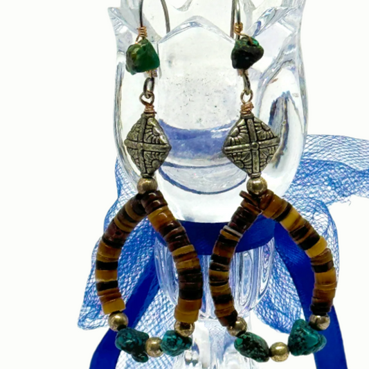 SOUTH WEST SANDA FE EARRINGS