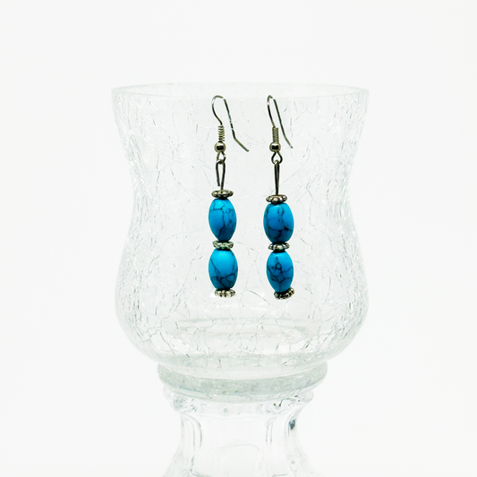 DANGLE TURQUOISE EARRINGS